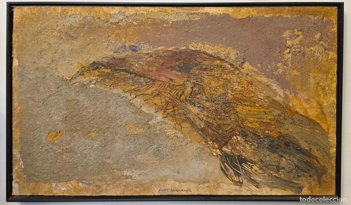 Arte: Luis MARAVER obra original titulada &Aacute;guila 1990