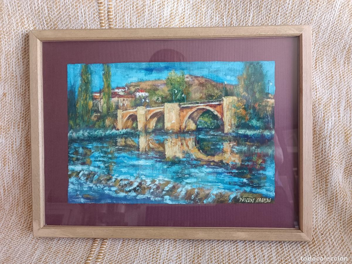Arte: Cuadro Puente Simancas de Pascual Aranda