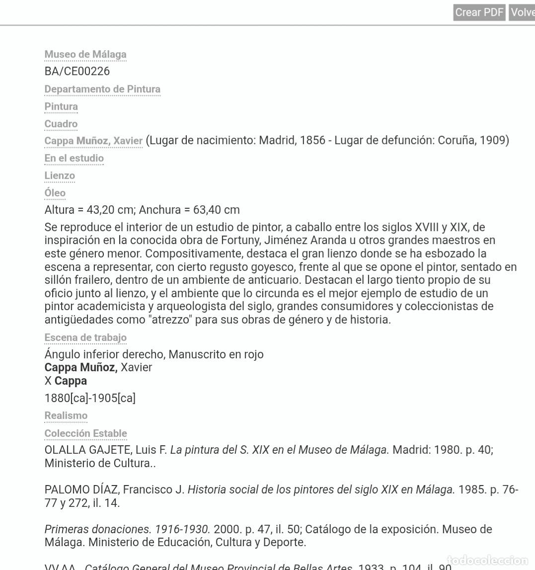 Arte: Cuadro pintor Malague&ntilde;o - Foto 24
