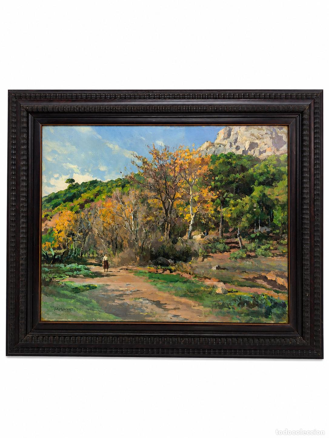 Kunst: Jos&eacute; Mar&iacute;a Mascort Galibern (Barcelona, 1890 &ndash; 1947) - Paisaje - &Oacute;leo sobre Tela