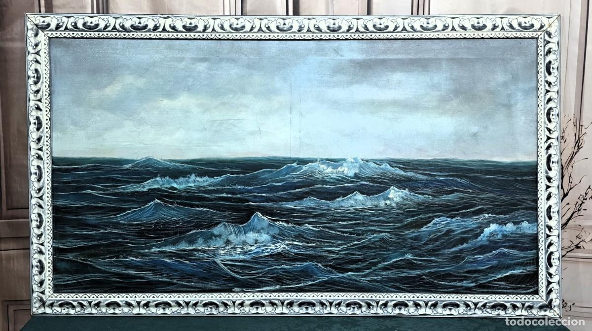 Arte: Oleo sobre lienzo enmarcado