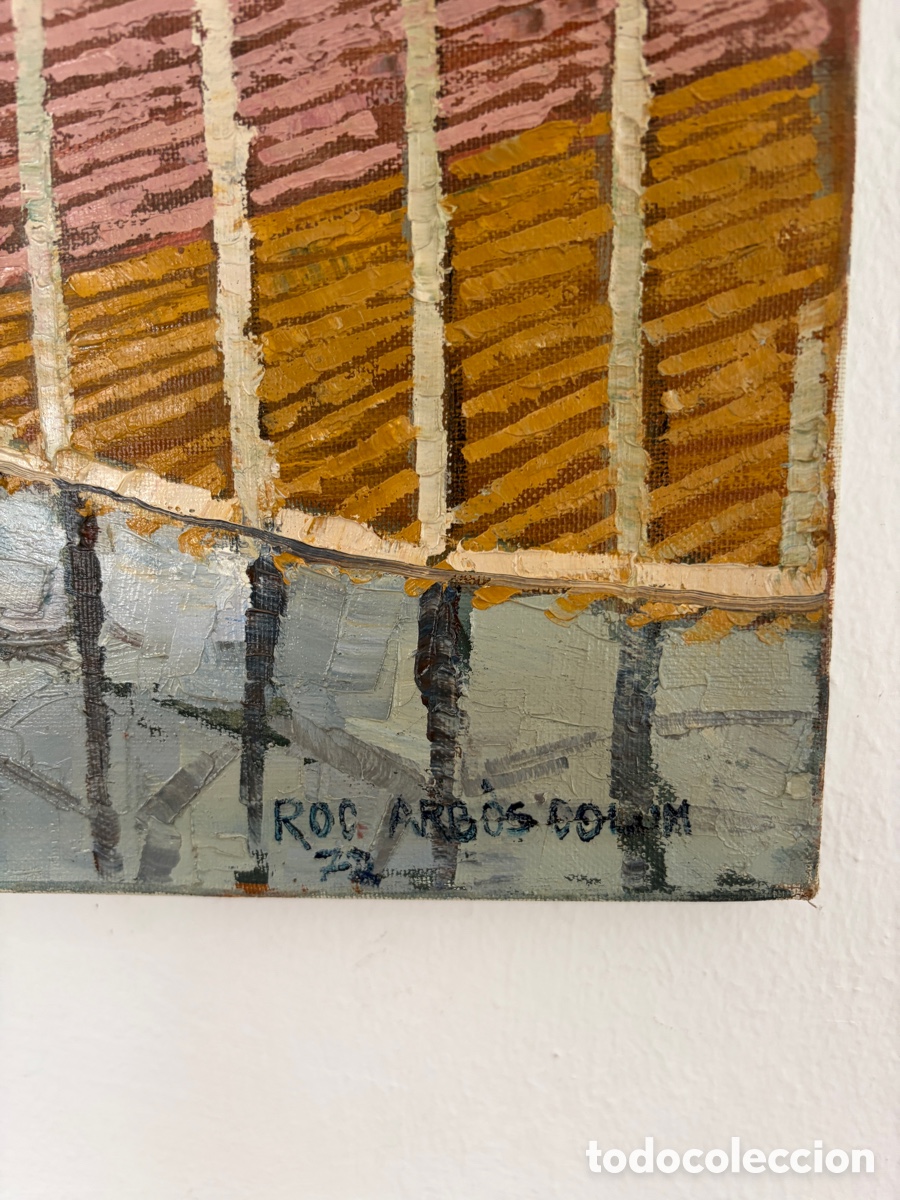 Arte: &Oacute;leo original Roc Arb&oacute;s (1972)
