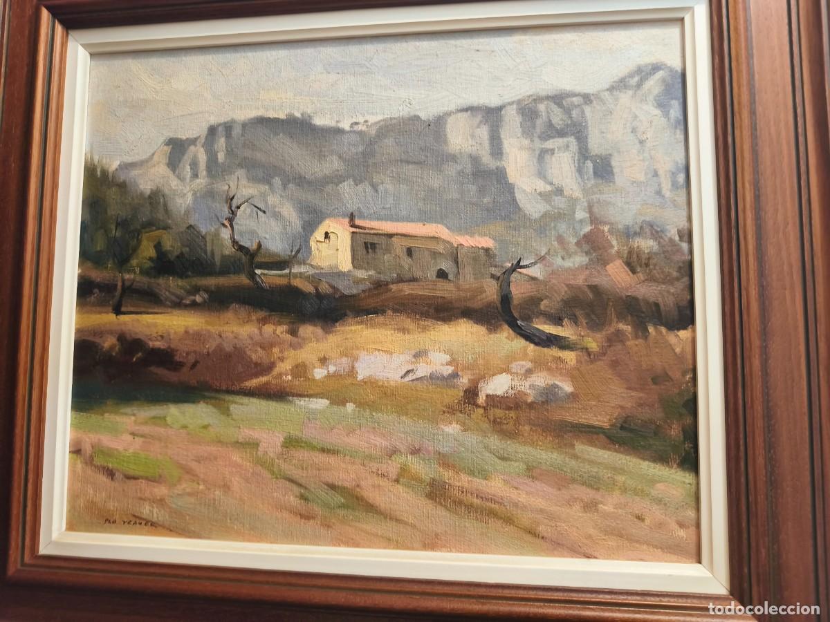 Arte: lote de oleos sobre tela- paisajes- Pla Trave