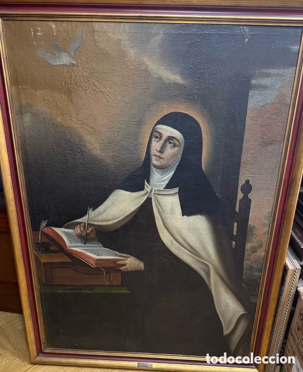 Arte: Cuadro de Santa Teresa S.XVIII