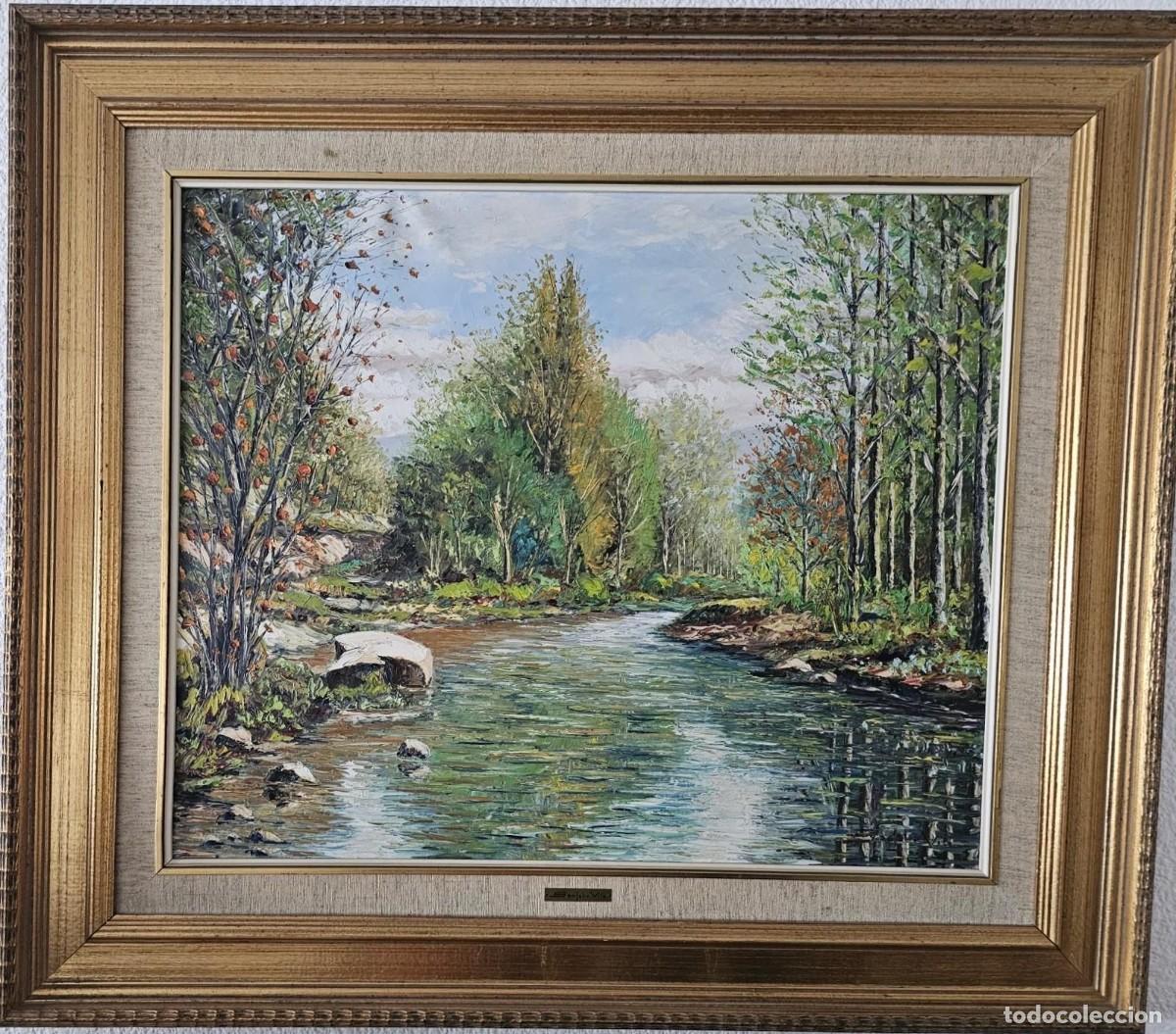 Arte: Paisaje del pintor Sanfeliu Vila