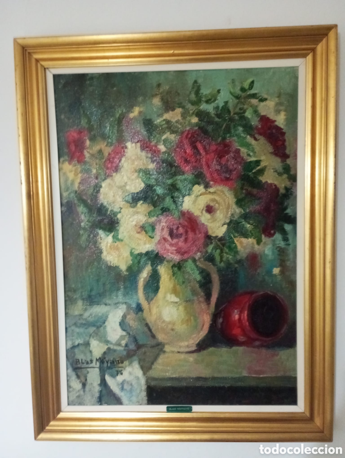 Arte: Blas Infante florero de 1975