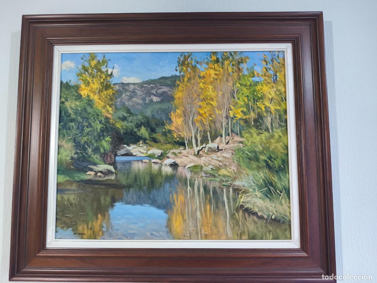 Arte: lote de oleos sobre tela- paisajes- Pla Trave