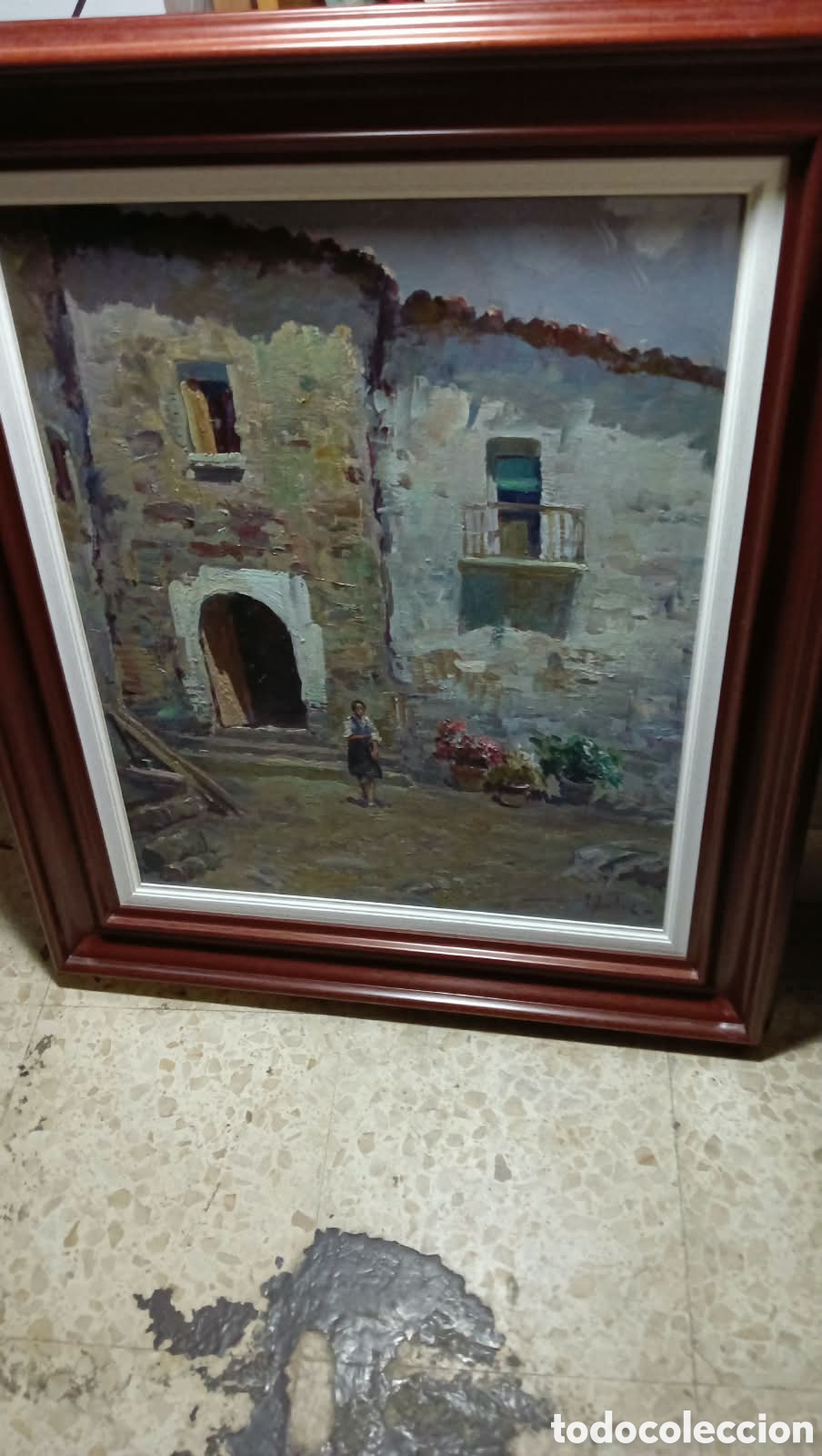 Arte: &oacute;leo firmado por F. Julia Ventura