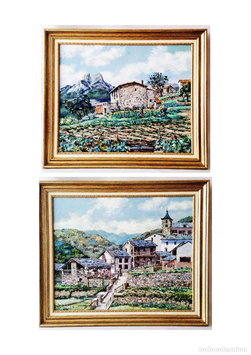 Arte: &Oacute;leos sobre tabla de Joaqu&iacute;n Caso Ari&ntilde;o, 61 &times; 50 cm