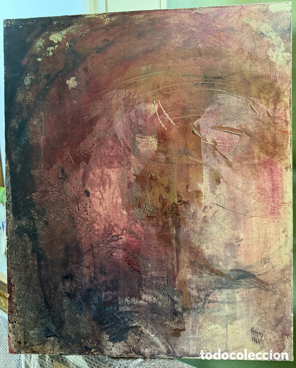 Arte: Gumersindo Sainz. &ldquo;Todo lo que existe es eterno&rdquo;. 1964. Expresionismo abstracto.