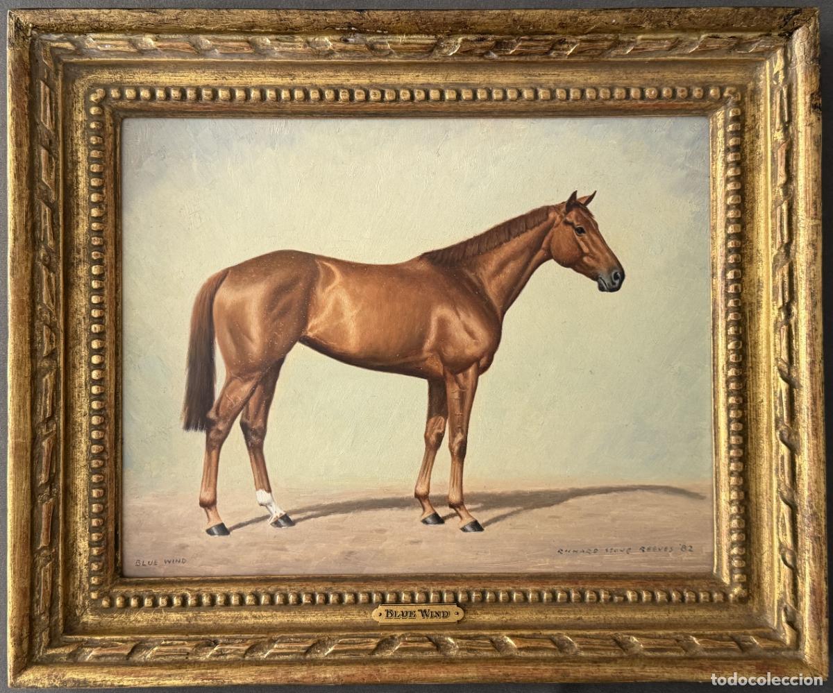 Kunst: Richard Stone Reeves , &oacute;leo tabla , 1982 , Blue Wind , american , horse , R8