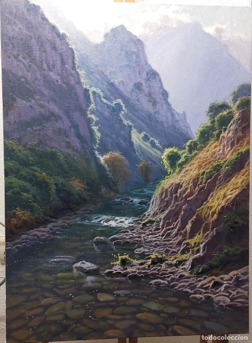 Art: Maravillosa pintura al &oacute;leo firmada