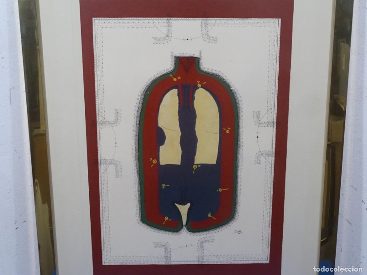Arte: GRAN T&Eacute;CNICA MIXTA FIRMADO OBELLA 80. ESCUELA INFORMAL.