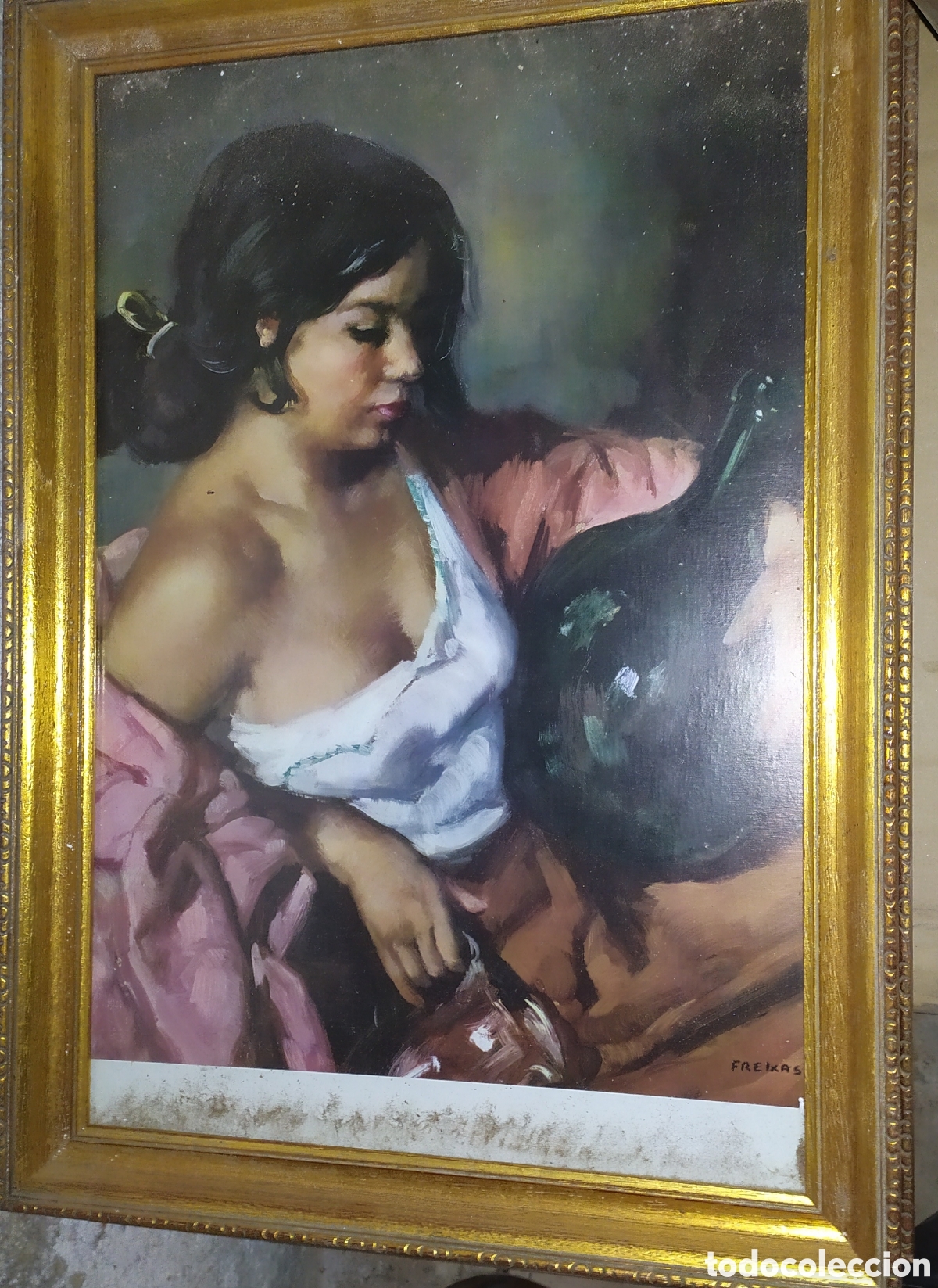Arte: Reproducci&oacute;n del cuadro titulado est&iacute;o