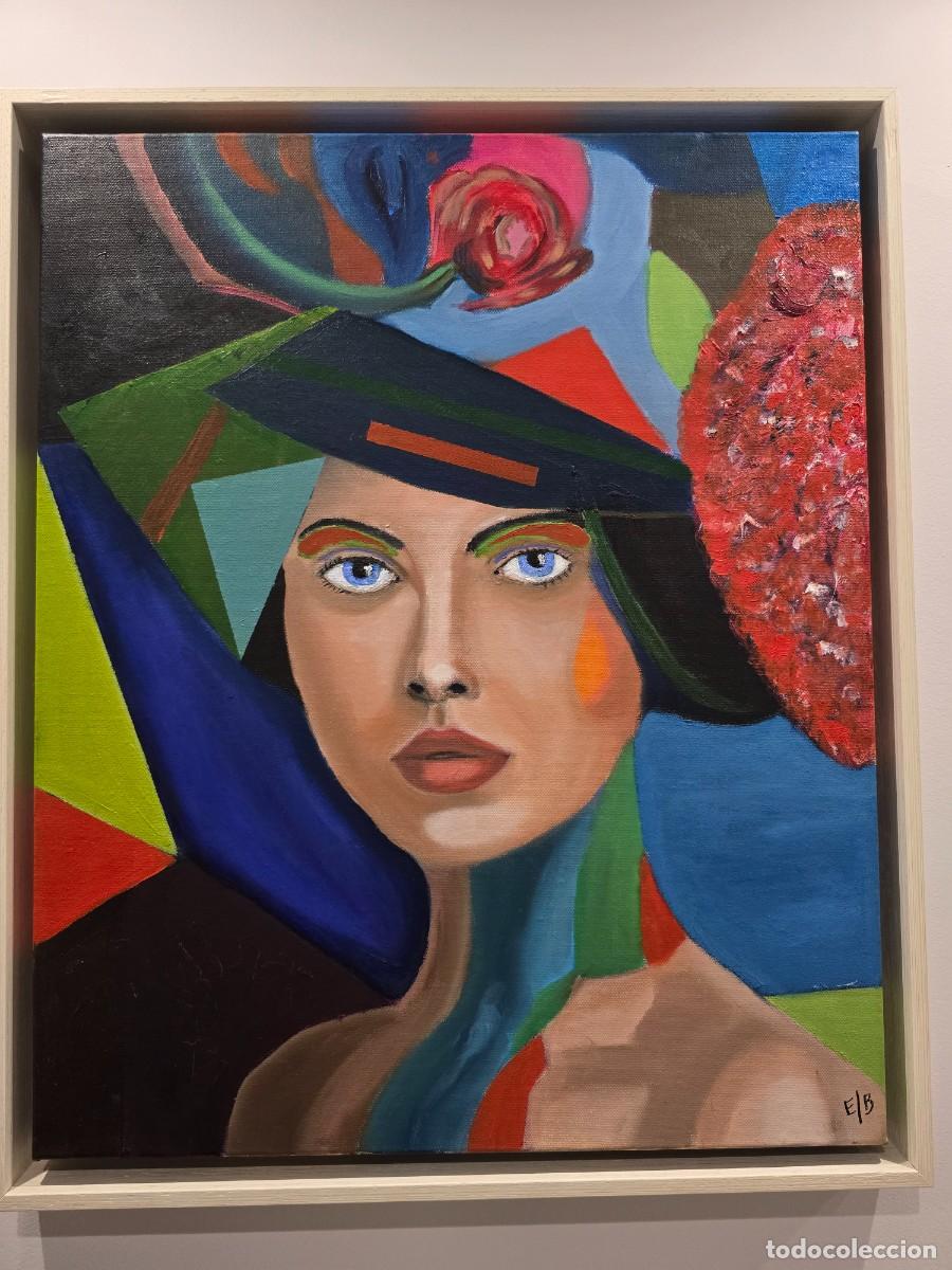 Kunst: Lienzo astracto de mujer