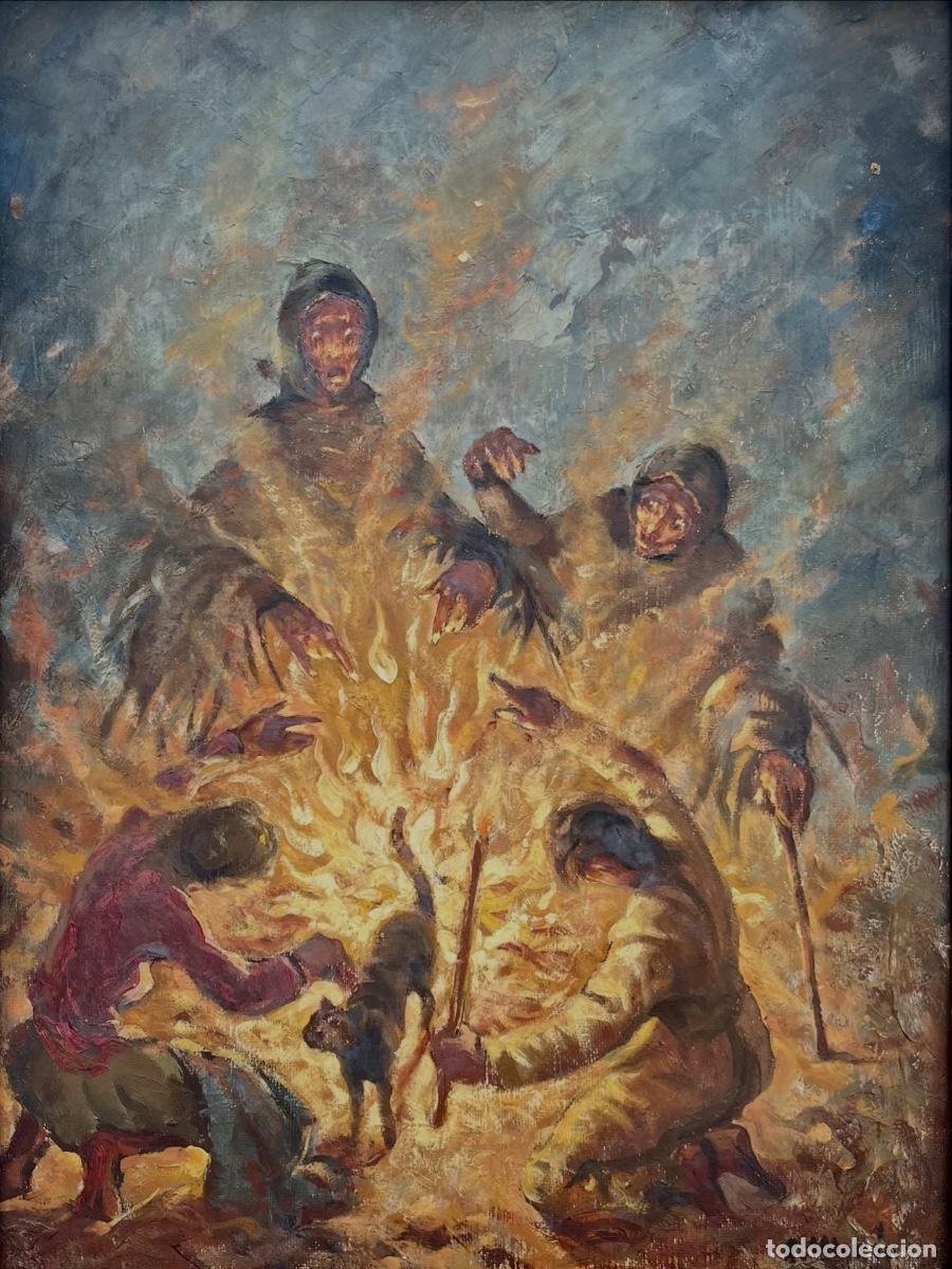 Arte: Carlos Mor&oacute;n, oleo sobre tablex de 63x47cm