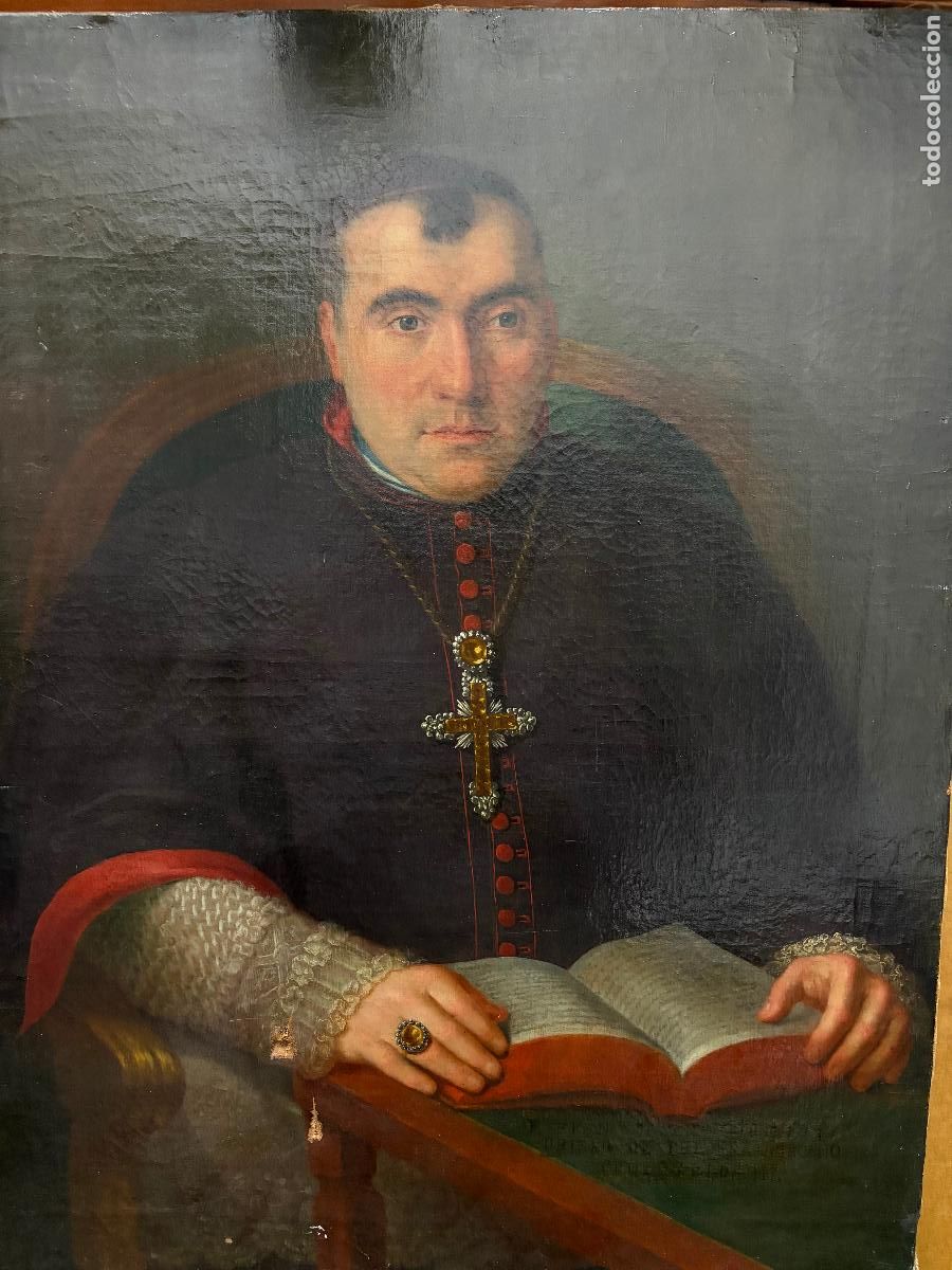Arte: Francisco G&ordf; Casarrubios y Melgar, Obispo de Tuy, por Carlos Blanco