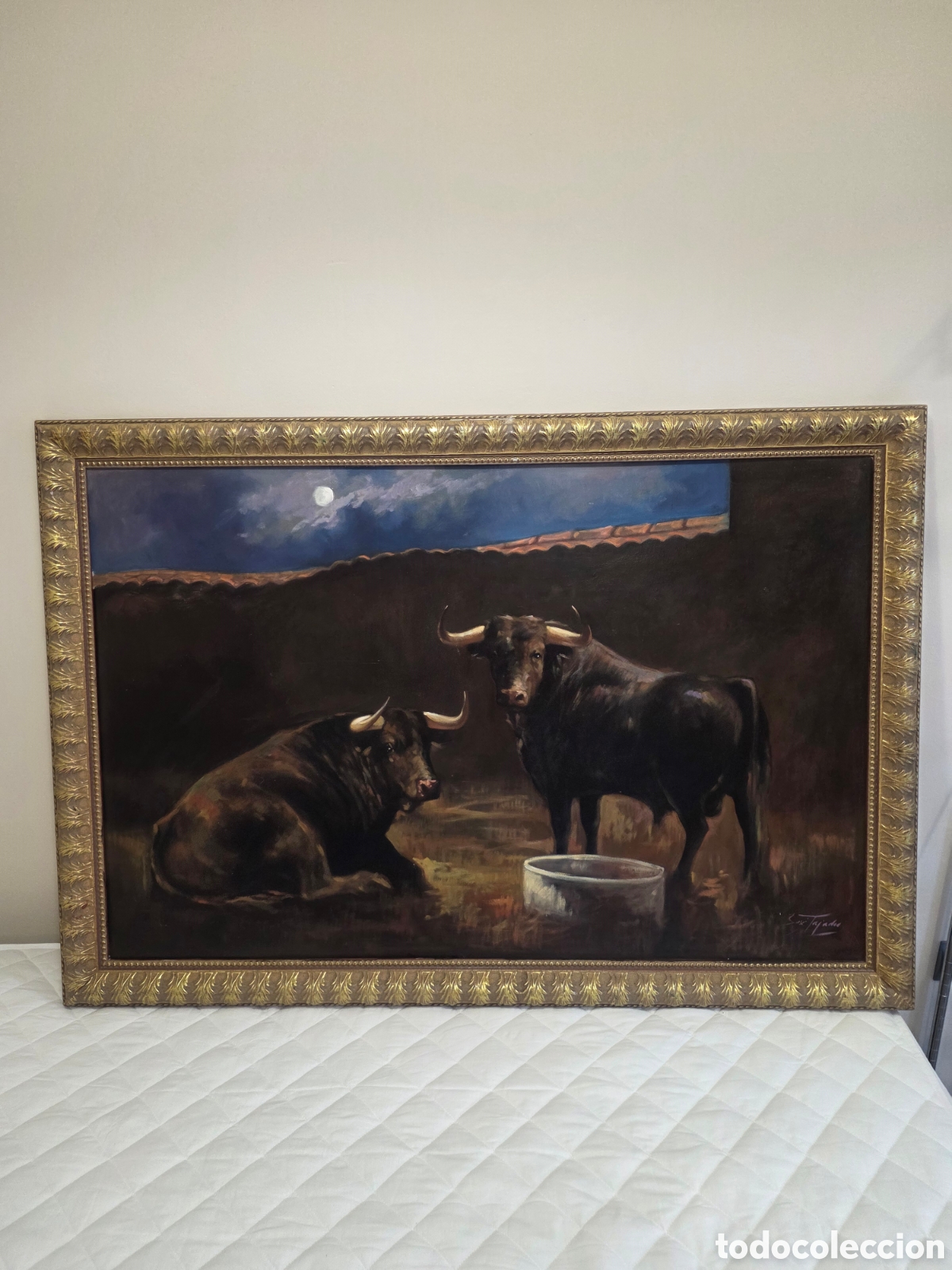 Arte: Jose Tajada Dos toros.