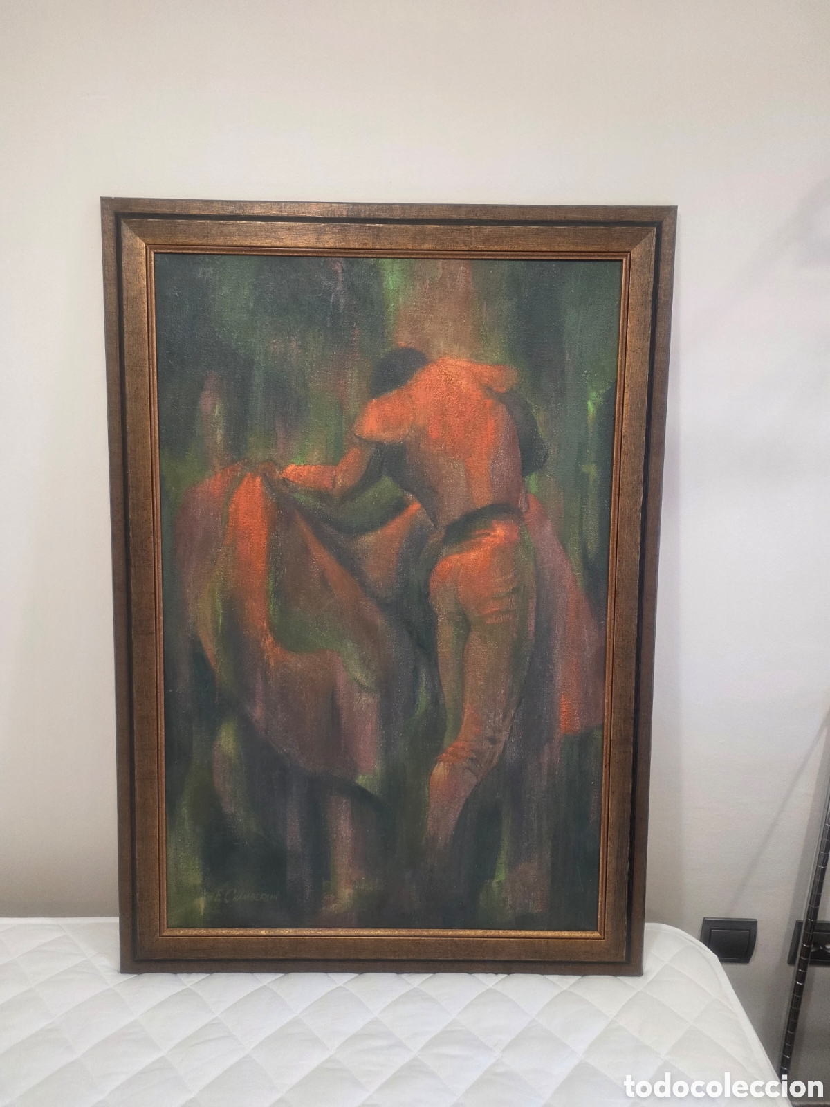 Arte: S. Chamberlain, &rdquo;Naranja y Verde&rdquo;