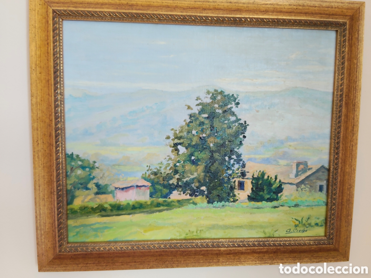 Arte: &Oacute;leo sobre lienzo A CRESPO
