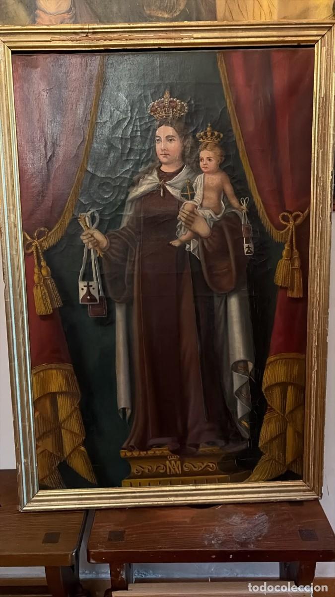 Arte: Cuadro antiguo religioso