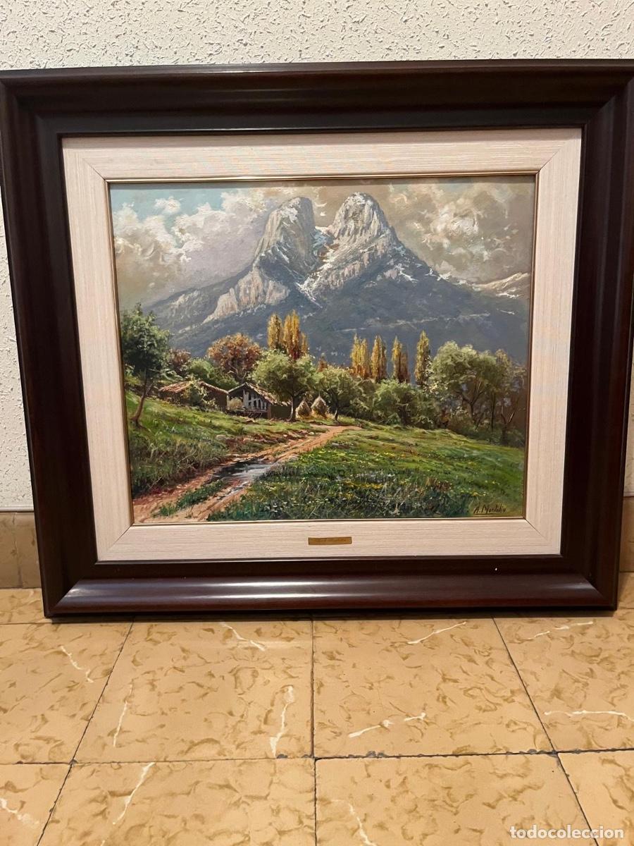 Arte: Lote de 7 cuadros del pintor Montoliu