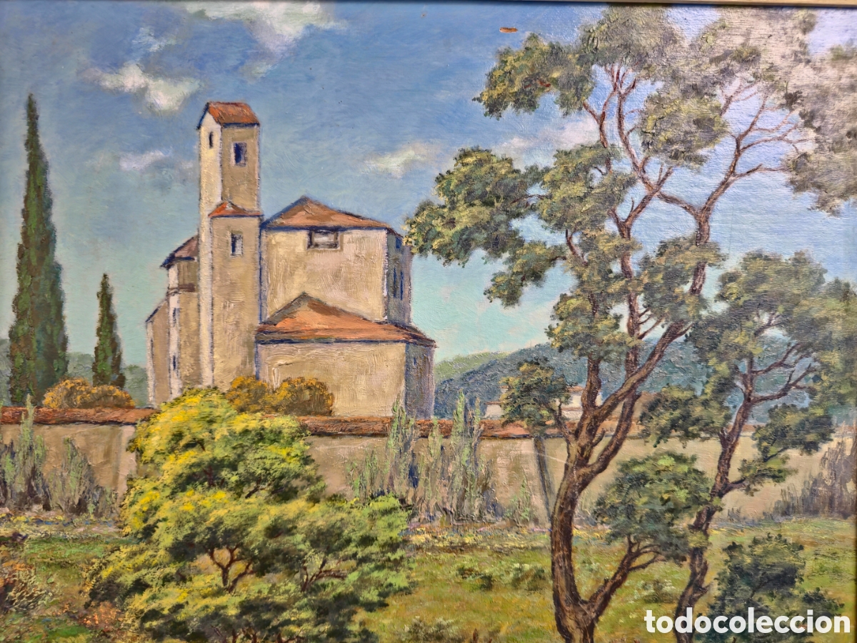 Arte: Das Castell El Castillo por Karl F. Schoensiegel (Alemania s.XX)