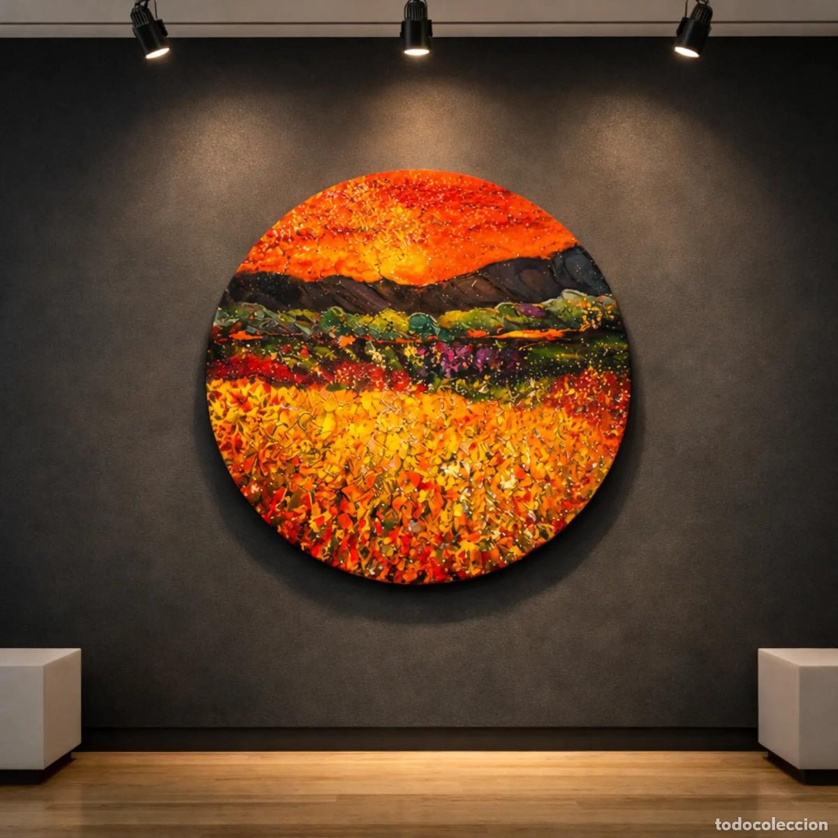Arte: Armon&iacute;a&rdquo; obra original t&eacute;cnica mixta medidas 50X50