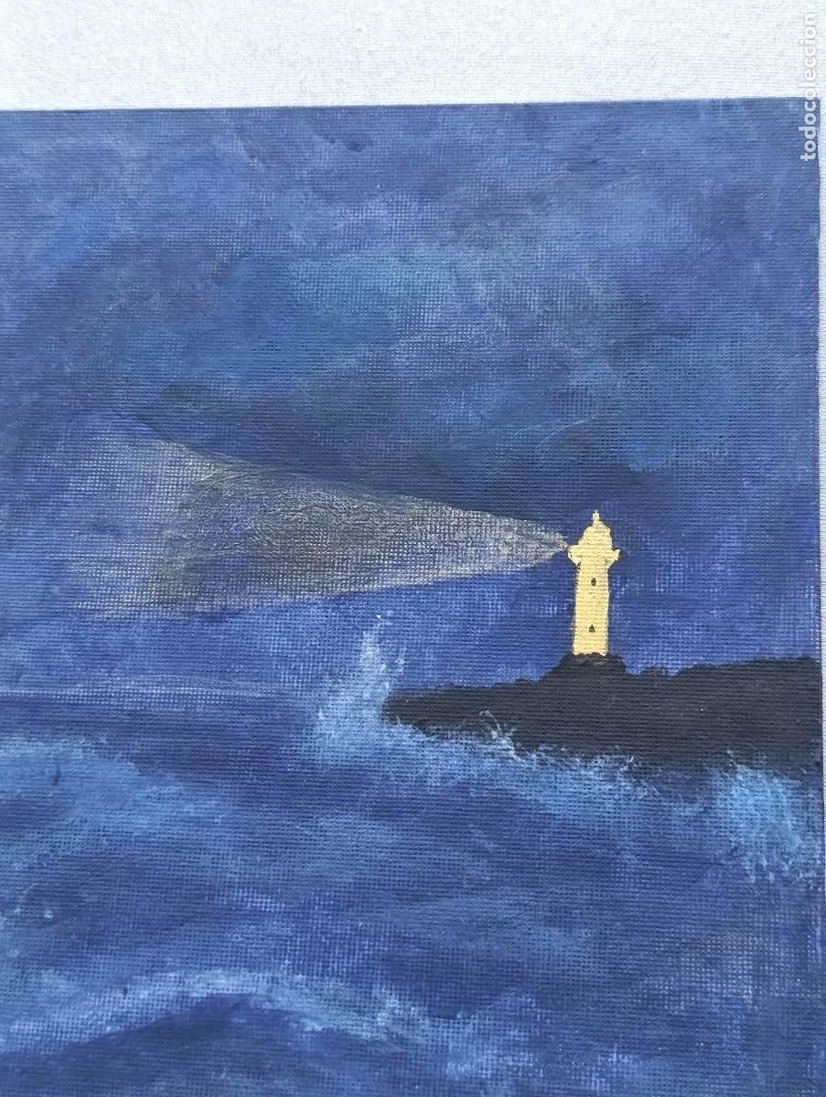 Arte: &rdquo;Al otro lado de la tormenta&rdquo; d&iacute;ptico en acr&iacute;lico. - Foto 3
