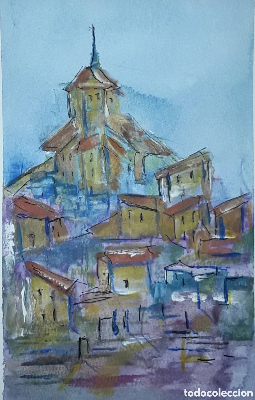 Arte: Acuarela original 21x29 cm papel acuarela 300gr (hecho a mano)