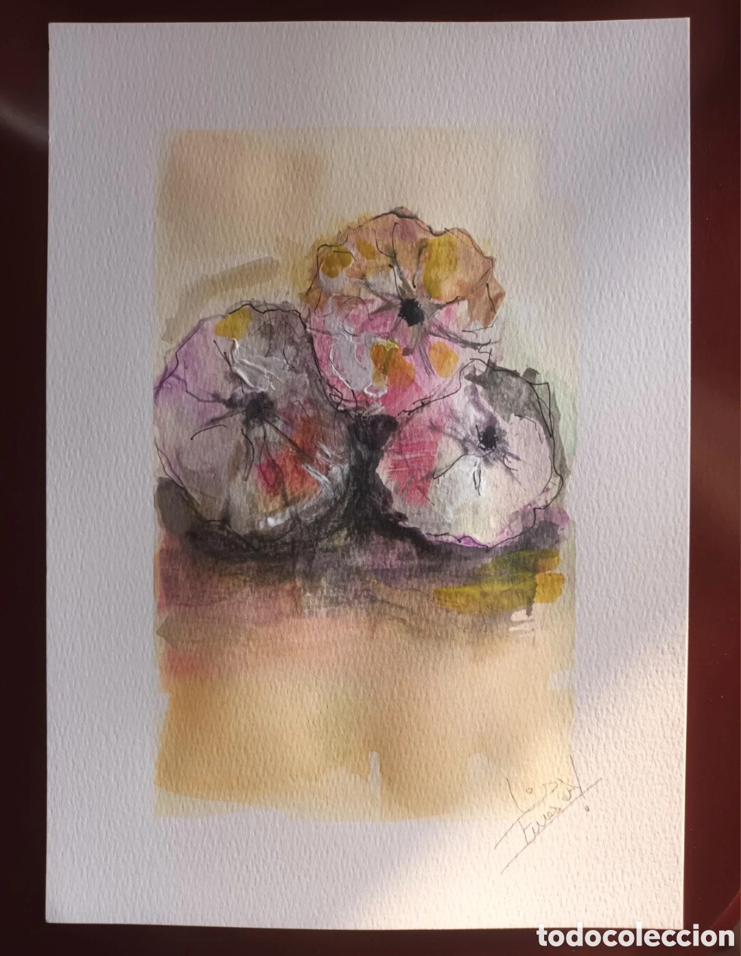 Arte: Acuarela original 21x29 cm papel acuarela 300gr (hecho a mano)