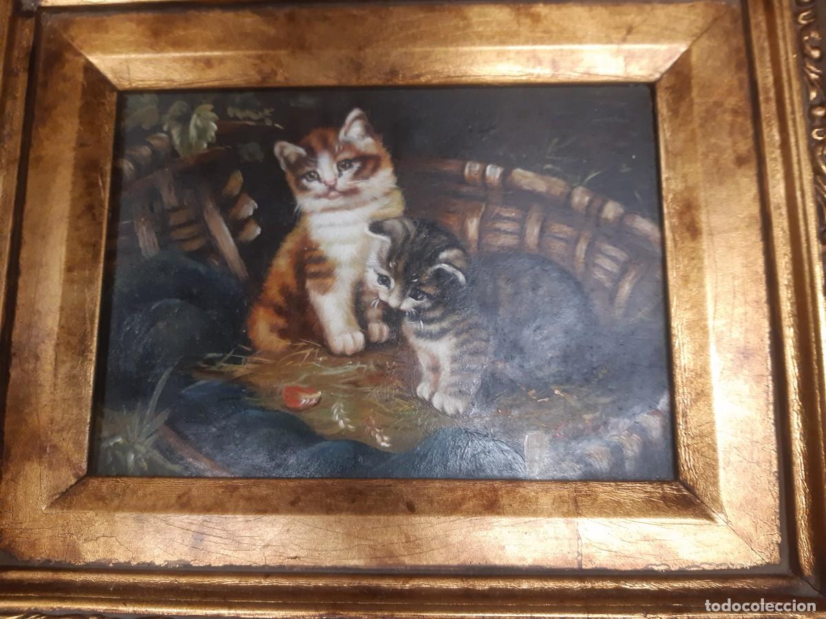 Arte: OLEO SOBRE TABLA. PRECIOSO - Foto 2