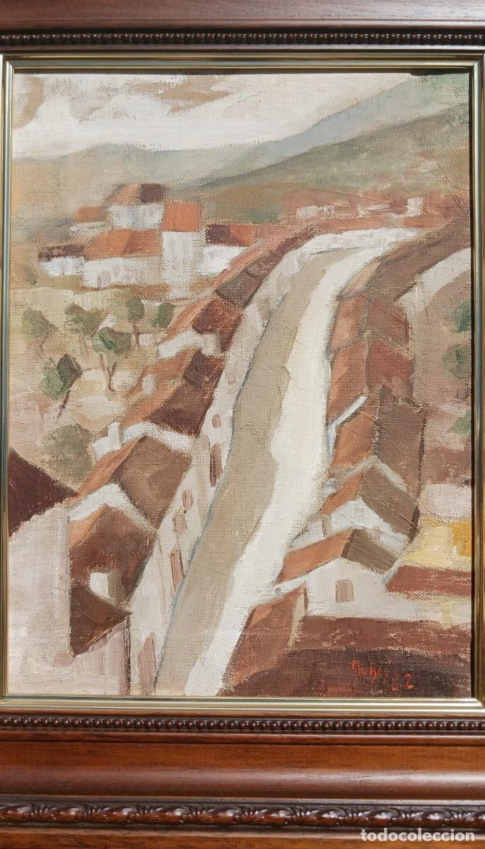 Arte: Cuadro lienzo al &oacute;leo de Mois&eacute;s Rojas - Foto 2
