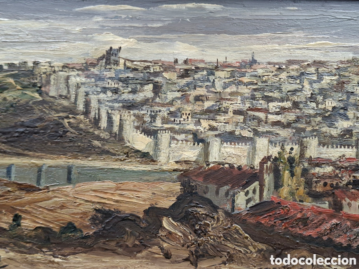 Arte: &Oacute;leo sobre tabla &Aacute;vila de Antonio Santos Viana
