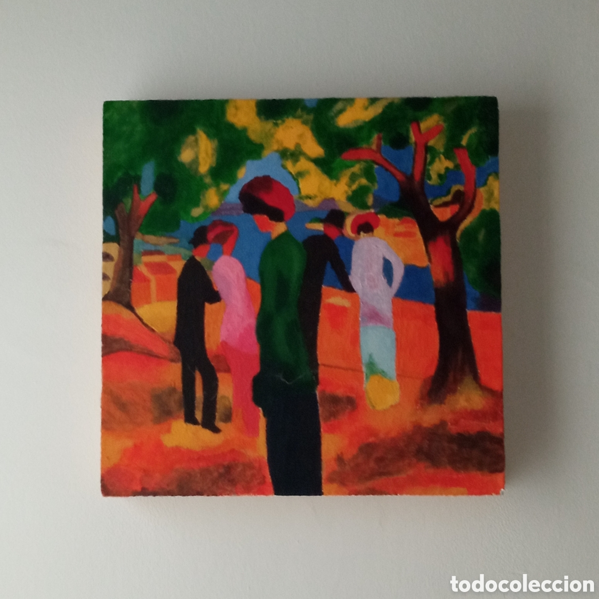 Arte: Pintura sobre tabla. T&eacute;cnica de la enc&aacute;ustica