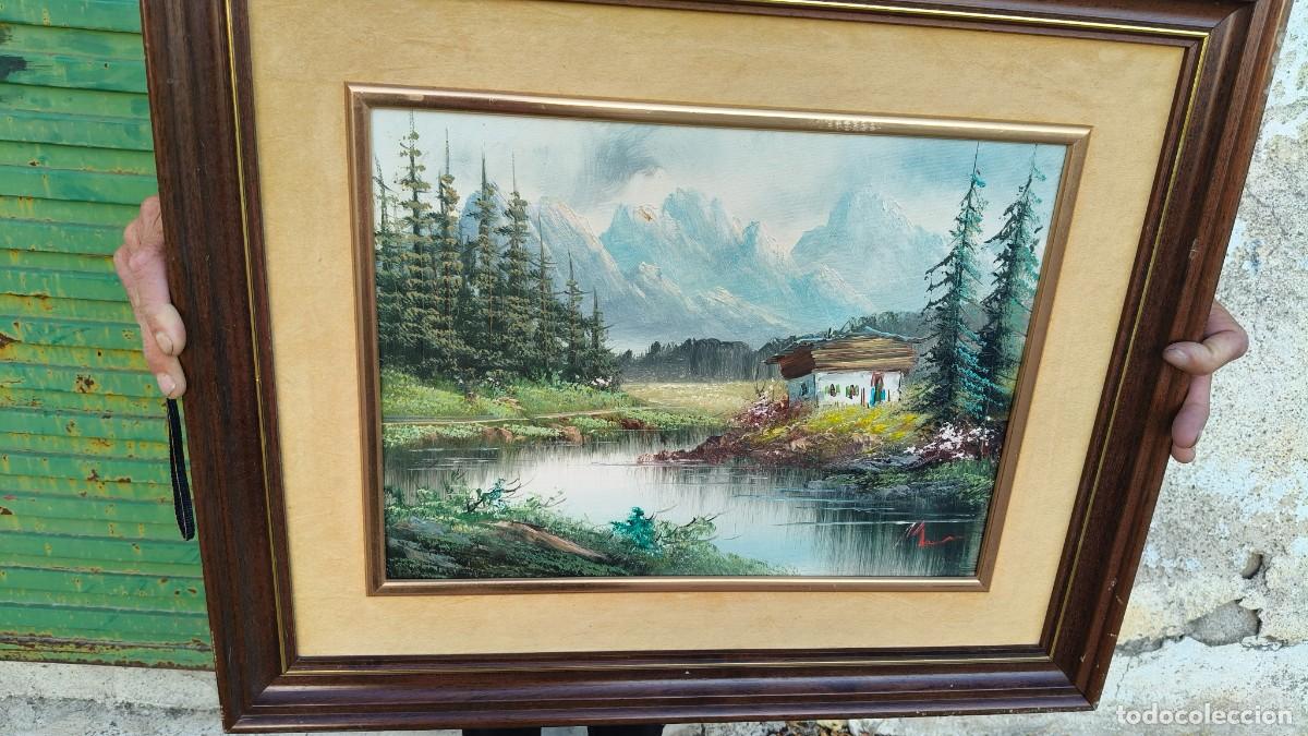 Arte: Cadre huile sur toile sign&eacute;e 1970