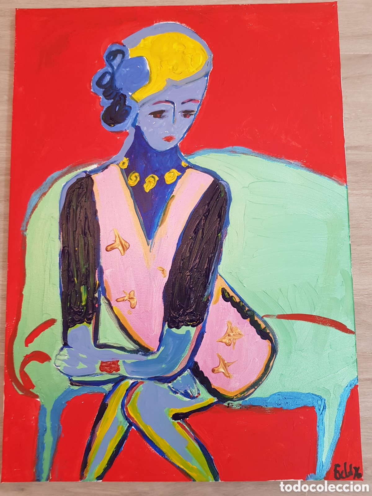 Arte: M.Antonieta arte fauve. Sentis