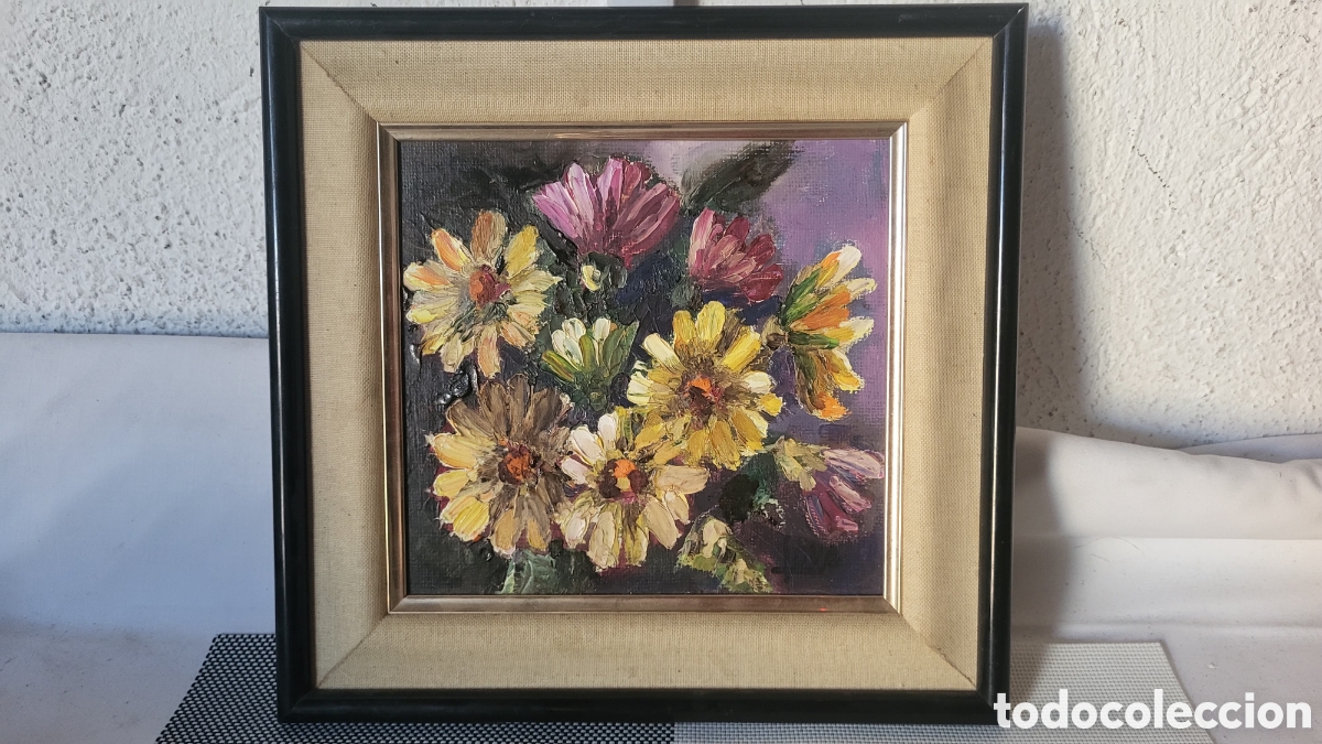 Arte: Cuadro pintura &oacute;leo sobre tabla - Foto 2