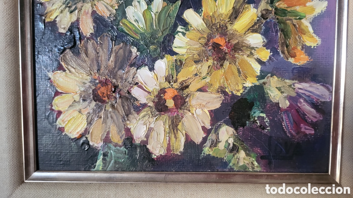 Arte: Cuadro pintura &oacute;leo sobre tabla - Foto 3