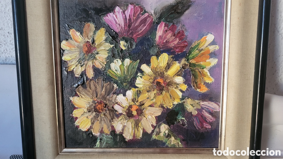 Arte: Cuadro pintura &oacute;leo sobre tabla - Foto 4