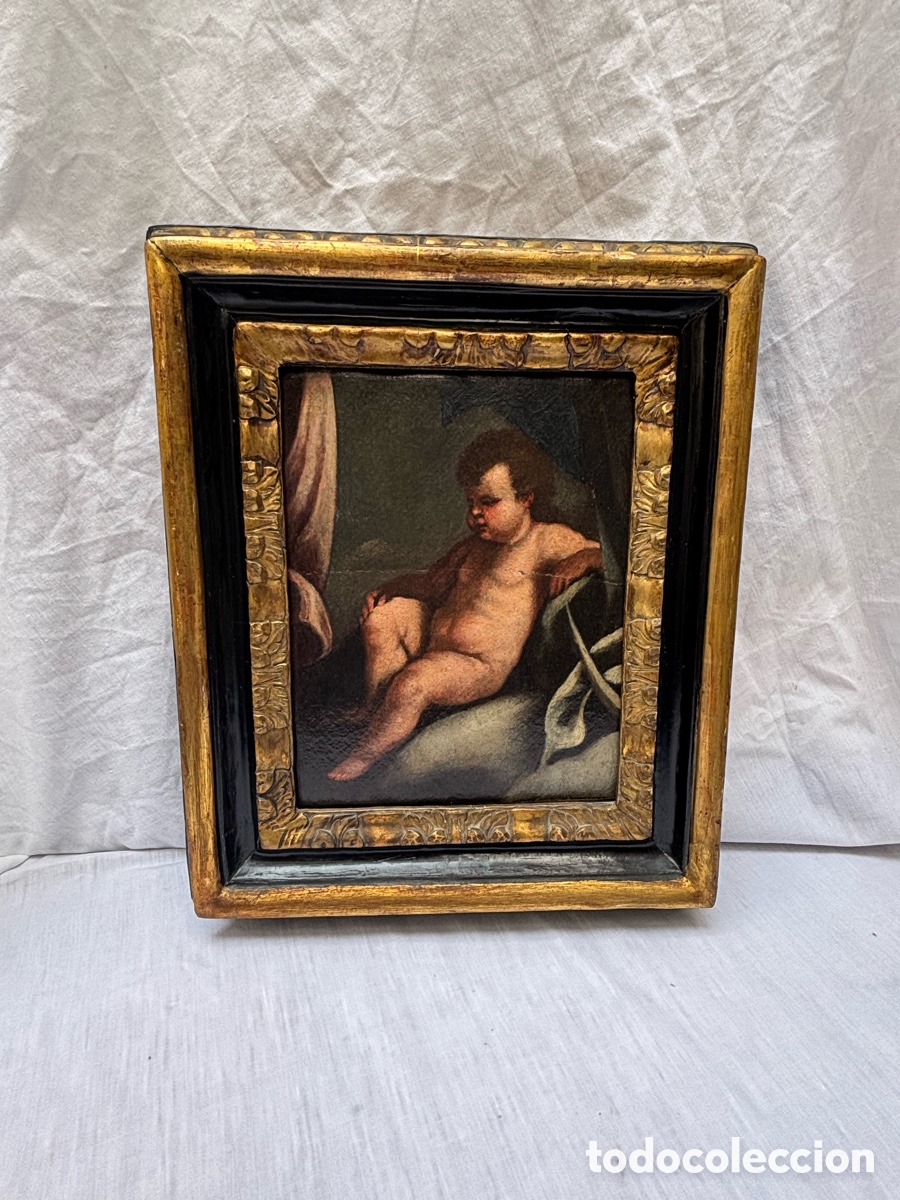 Arte: Tabla sobre &oacute;leo S.XVII - Foto 2