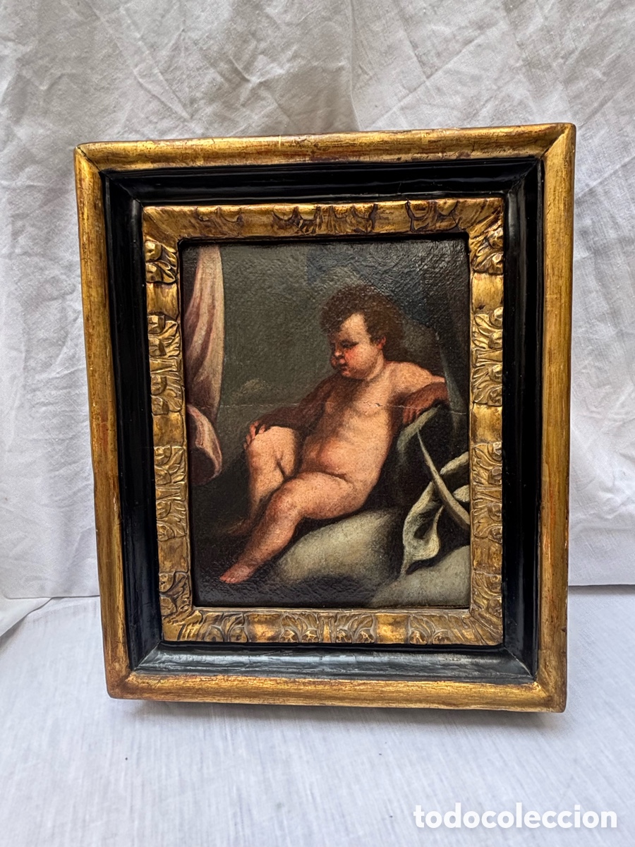 Arte: Tabla sobre &oacute;leo S.XVII - Foto 3