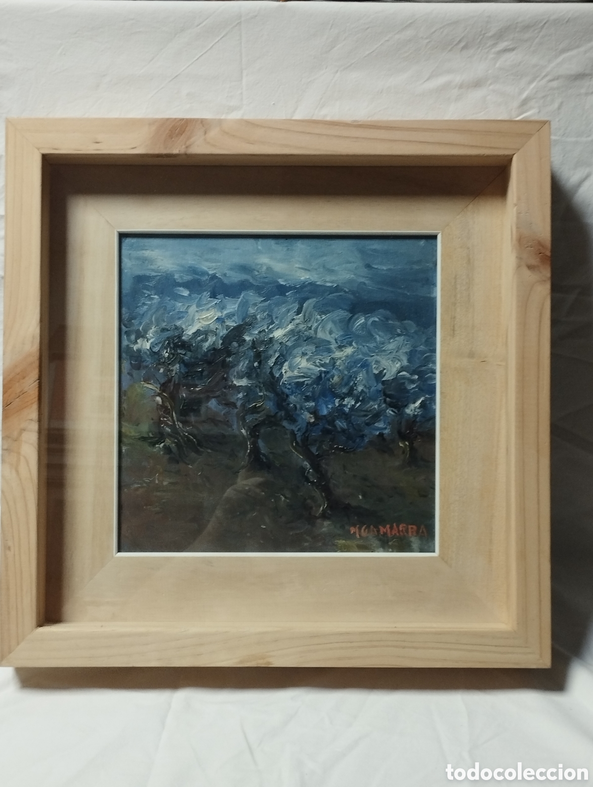 Arte: OLEO TABLEX PINTOR M. GAMARRA ALICANTE 1950 MALAGA 1976