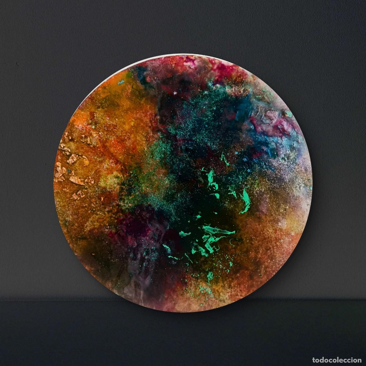 Arte: &rdquo;Aurora circular&rdquo; pintura original