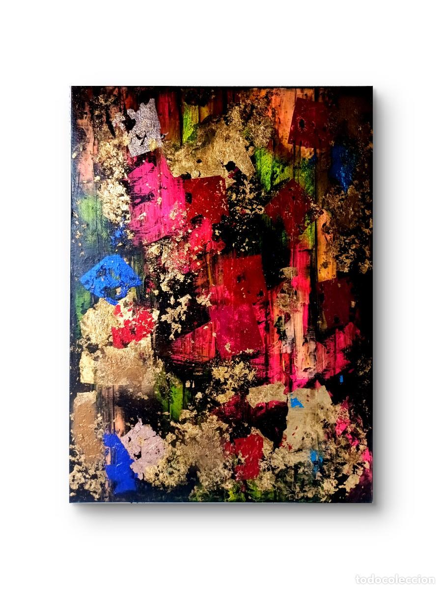 Arte: Fusi&oacute;n de color&rdquo; pintura abstracta
