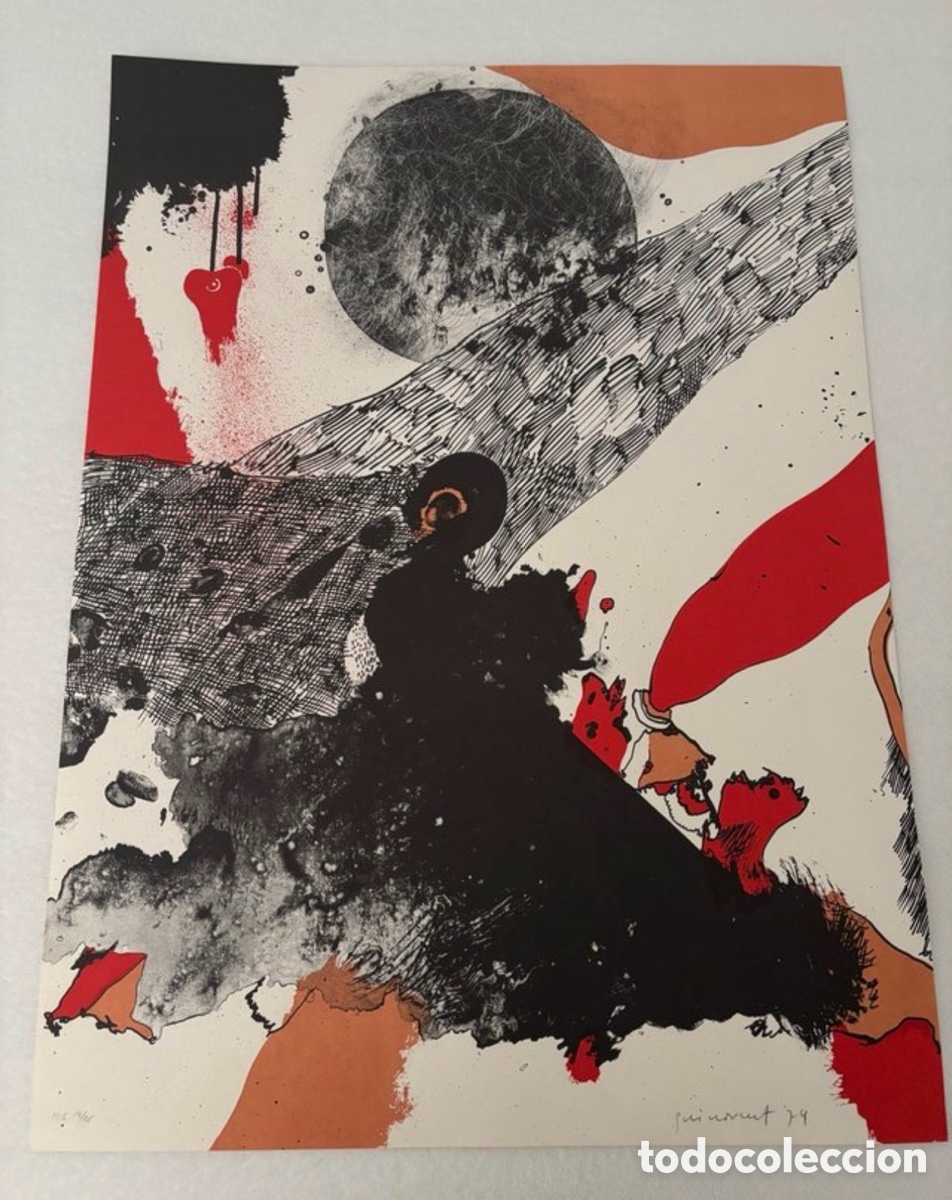 Arte: Litograf&iacute;a New York - 79 Josep Quinovart