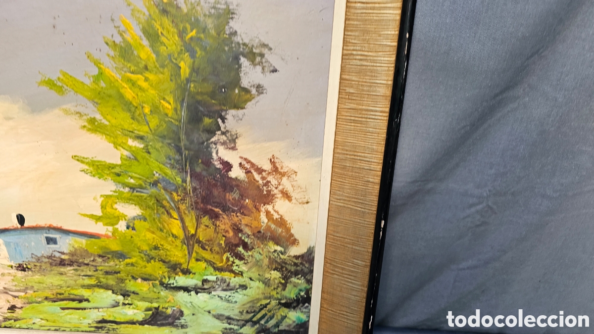 Arte: Antiguo &oacute;leo sobre tabla - Foto 6