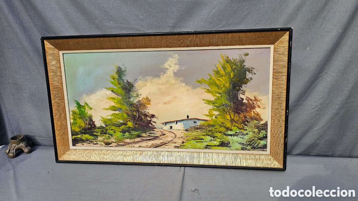Arte: Antiguo &oacute;leo sobre tabla