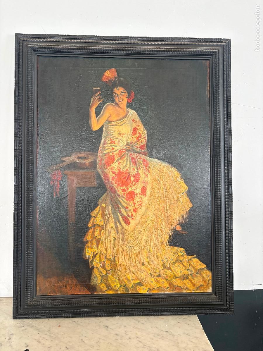 Arte: Cuadro de museo siglo xix Simont firmado