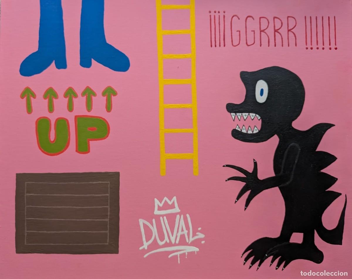 Arte: Duval, &rdquo;Monstruitos n&deg;1&rdquo;. Serie Monstruitos.